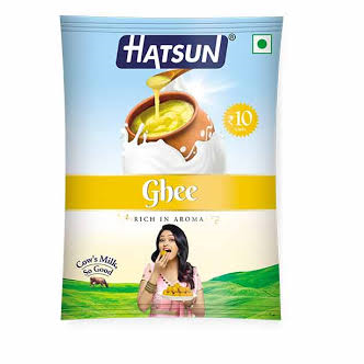 Hatsun Ghee/ஹட்சன் நெய் பவுச் 50ml